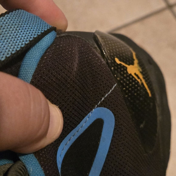 Air Jordan 28 SE Black Atomic Mango - Picture 7 of 12